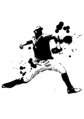 野球選手　投手　ピッチャー