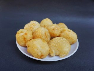 Traditional food from Indonesia, known as Cemplon