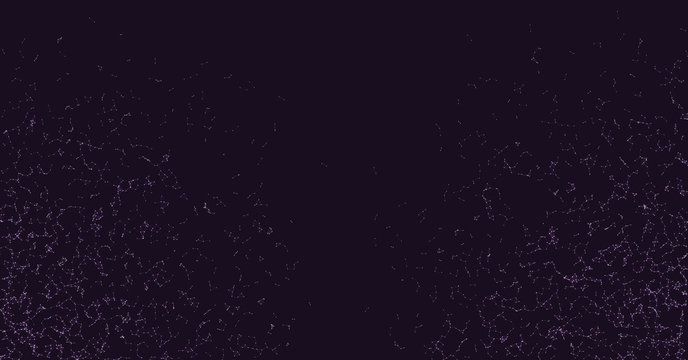 Network Mesh Procedural Art background illustration