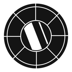 Gemstone icon. Simple illustration of gemstone vector icon for web design isolated on white background