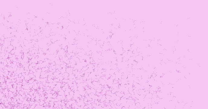 Network Mesh Procedural Art background illustration