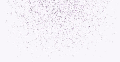 Network Mesh Procedural Art background illustration