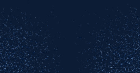 Network Mesh Procedural Art background illustration