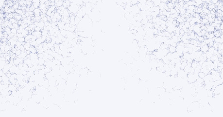 Network Mesh Procedural Art background illustration