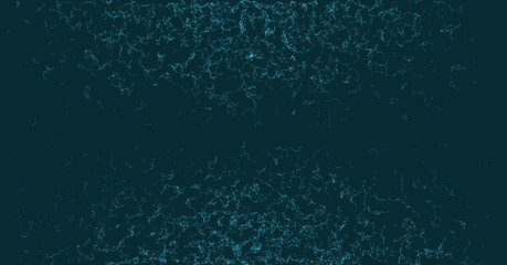 Network Mesh Procedural Art background illustration