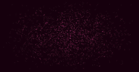 Network Mesh Procedural Art background illustration