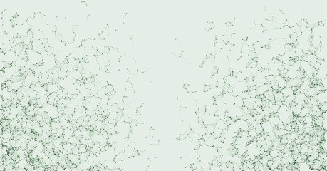 Network Mesh Procedural Art background illustration