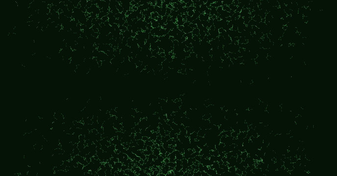 Network Mesh Procedural Art background illustration