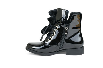 Women's Shoe is stylish and fashionable isolated on a white background.