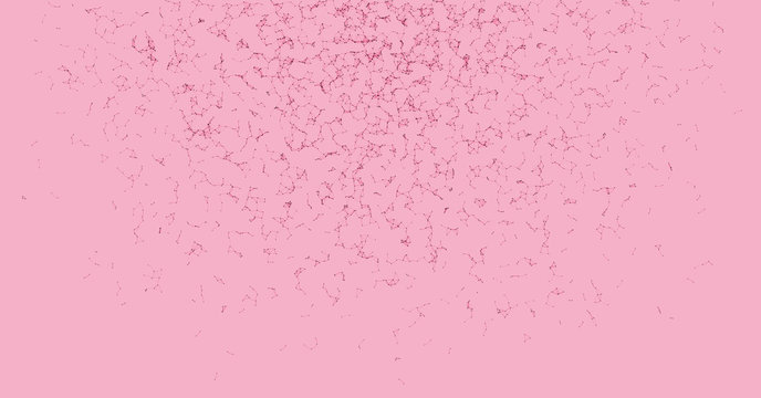 Network Mesh Procedural Art background illustration