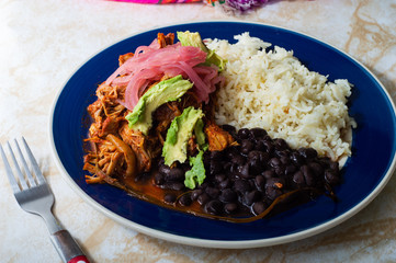 Cochinita Pibil, Mexican pit roasted pork dish