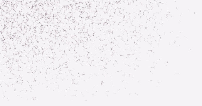 Network Mesh Procedural Art background illustration