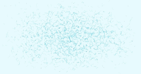 Network Mesh Procedural Art background illustration