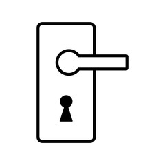 Door Handle icon vector