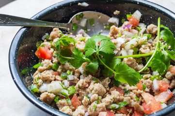 Vegetarian Vegan Soy Protein Ceviche, Mexican Veggie Cuisine