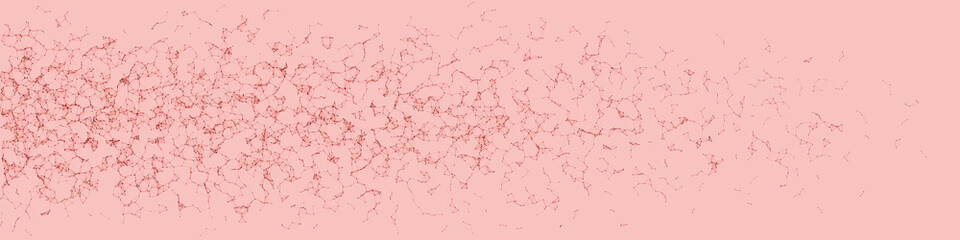 Network Mesh Procedural Art background illustration