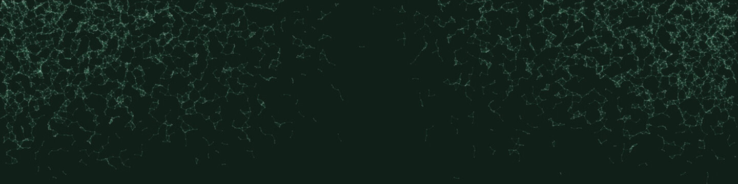 Network Mesh Procedural Art background illustration