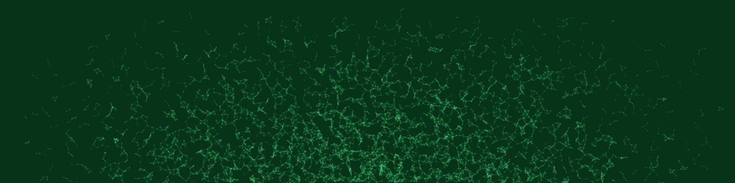 Network Mesh Procedural Art background illustration