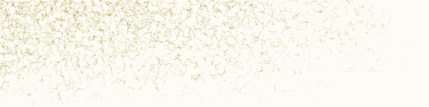 Network Mesh Procedural Art background illustration