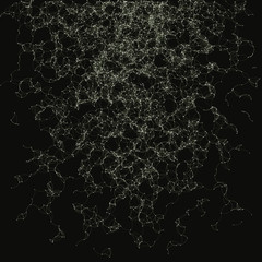 Network Mesh Procedural Art background illustration