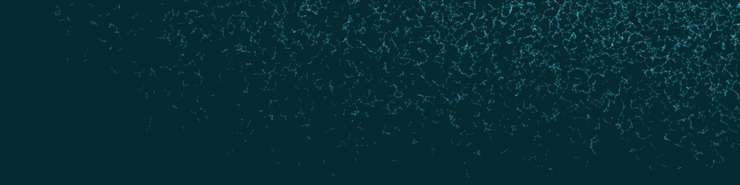 Network Mesh Procedural Art background illustration