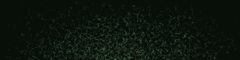 Network Mesh Procedural Art background illustration