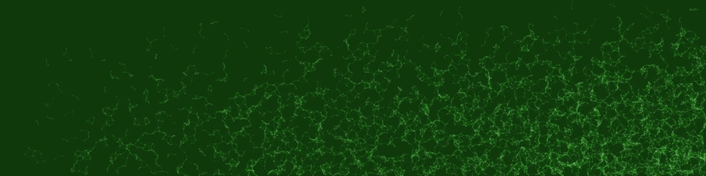 Network Mesh Procedural Art background illustration