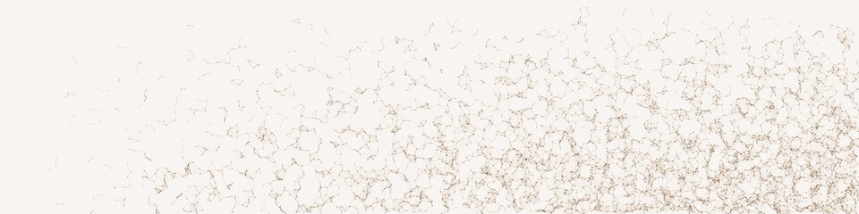 Network Mesh Procedural Art background illustration