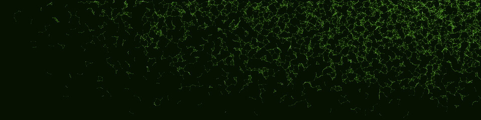 Network Mesh Procedural Art background illustration