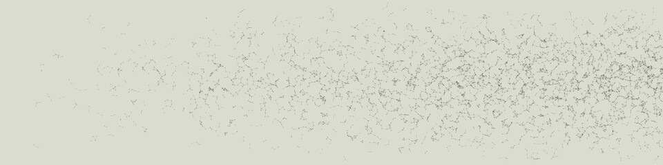 Network Mesh Procedural Art background illustration