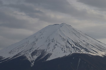 富士山の雪