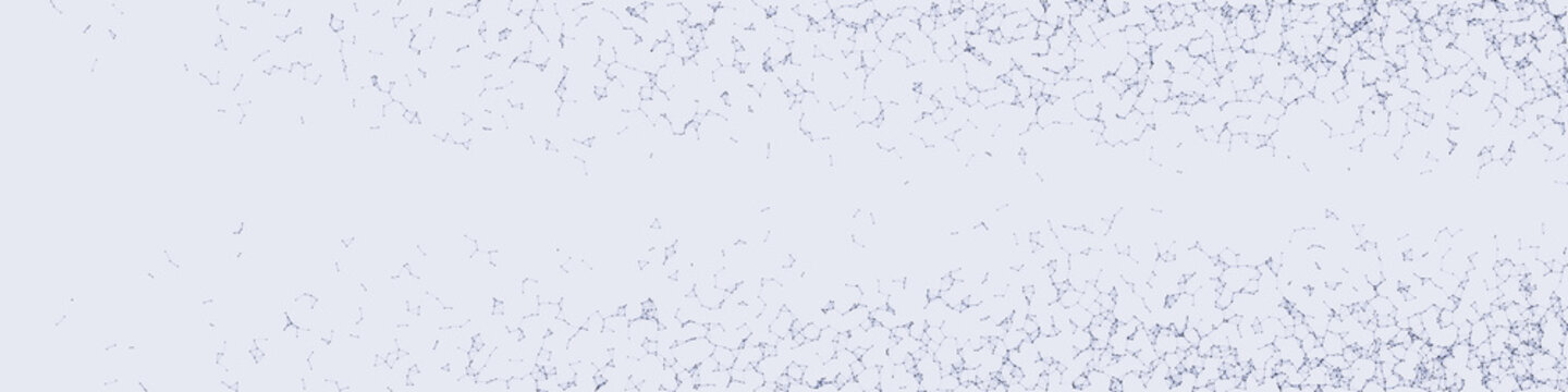 Network Mesh Procedural Art background illustration