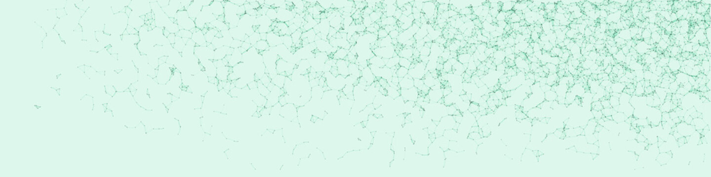 Network Mesh Procedural Art background illustration