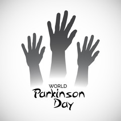 Fototapeta premium Światowy dzień choroby Parkinsona