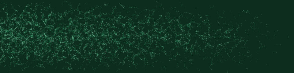 Network Mesh Procedural Art background illustration