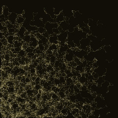 Network Mesh Procedural Art background illustration