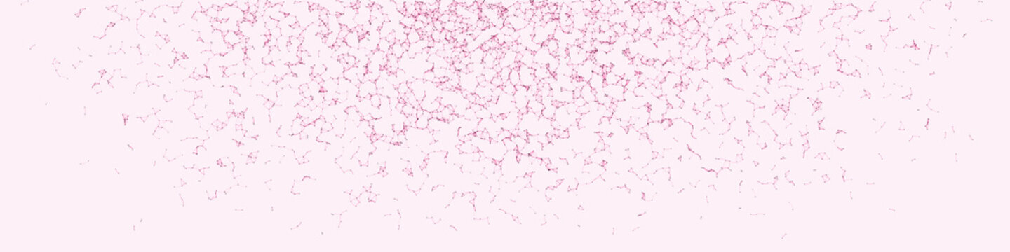 Network Mesh Procedural Art background illustration