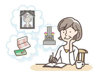 おばあさん　ノート　エンディングノート　終活