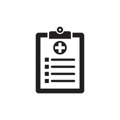 MEDICAL DATA ICON , MEDICAL LIST ICON