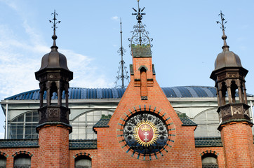 The Market Hall in Gdansk, Poland