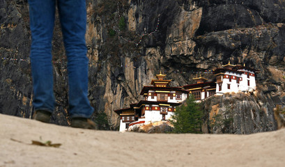 Fototapeta premium Tiger's Nest at Paro Taktsang - Bhutan