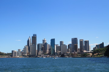 Fototapeta na wymiar City Center Skyline of Sydney, Australia