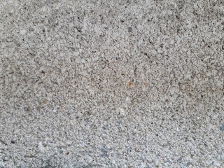 Gray cement background There are signs of separation Has been used for many years