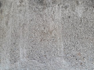 Gray cement background There are signs of separation Has been used for many years