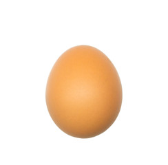 chicken egg isolated on white background