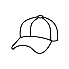 Baseball equipment icon vector