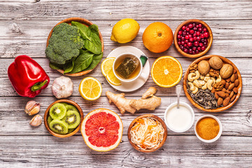 Foods that boost the Immune System