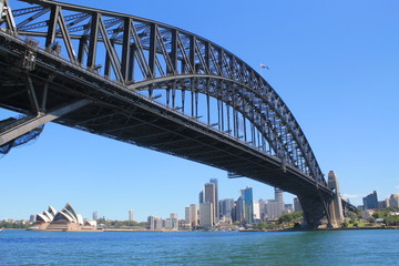 Fototapeta na wymiar City center skyline of Sydney, Australia