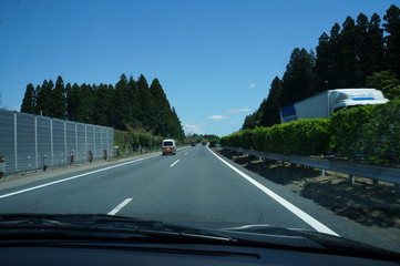 This is the situation along the coast, especially in Hamadori, Fukushima Prefecture in 2017.