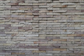 Bricks pattern wall style outdoor decoration design